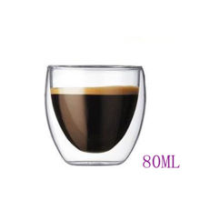 Haonai double borosilicate glassware,bulk espresso cups